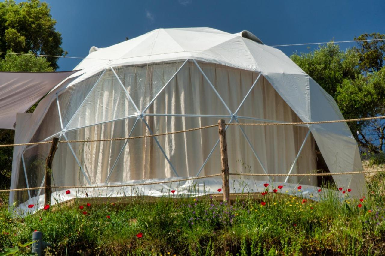 Luxury Dome Tents Ikaria Ap'Esso2 Raches  Bagian luar foto