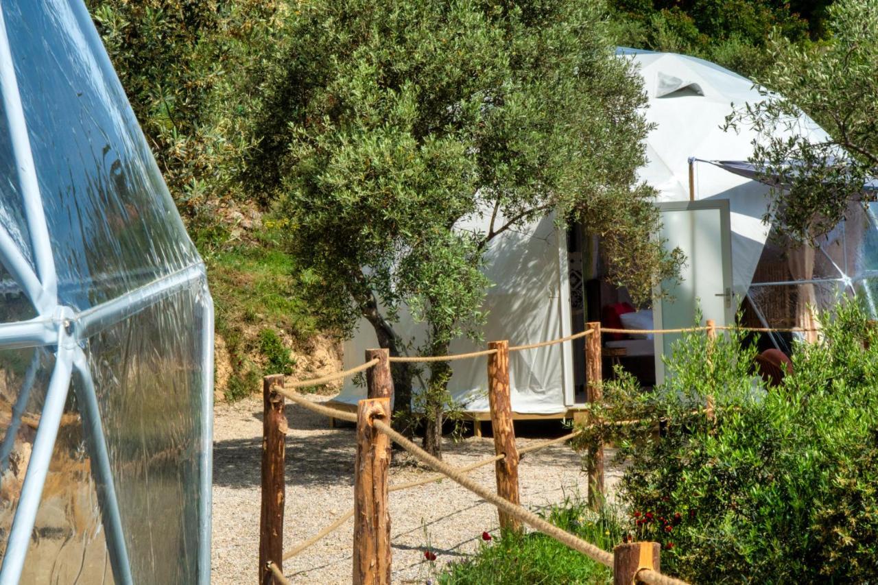 Luxury Dome Tents Ikaria Ap'Esso2 Raches  Bagian luar foto